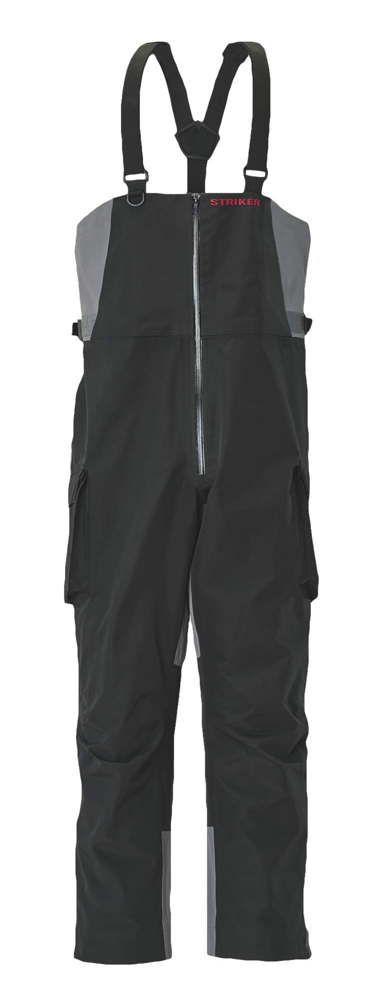 Striker Men's Waterproof Fishing Bib Pants - Durable & Comfortable for All-Weather Fishing, Boating, and Outdoor Activities