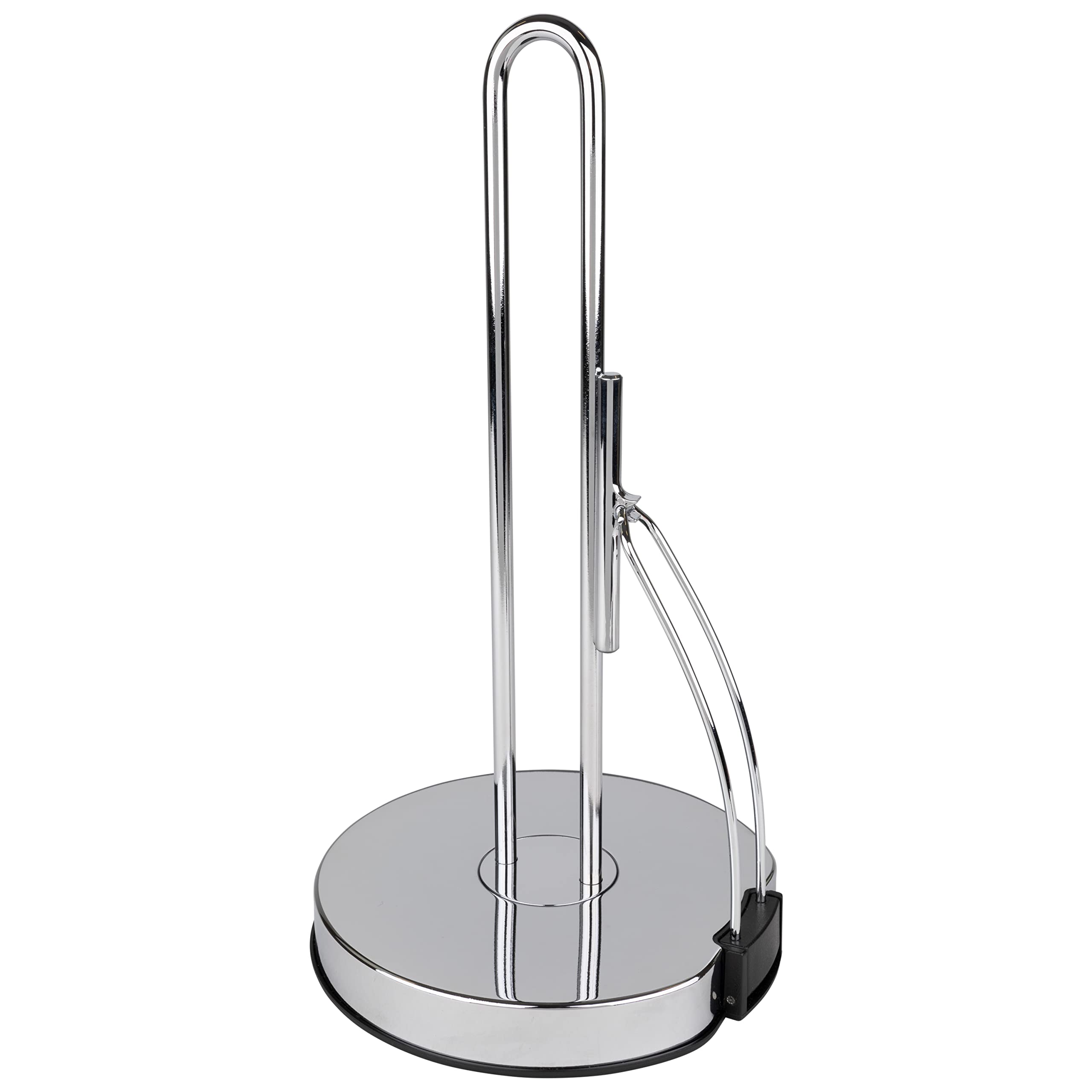 Chrome Euro Tension Paper Towel Holder by Spectrum Diversified - Space-Saving Kitchen, Bathroom & RV Organizer | Perfect for Countertops, Pantries & Laundry Rooms