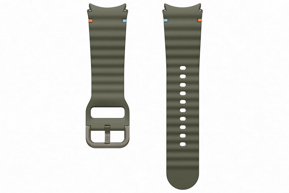 Samsung Galaxy Watch7 Sport Band Small/Medium - Green Strap for Active Lifestyle | Fitness Tracker Compatible | Swimming, Running & Workout Accessory