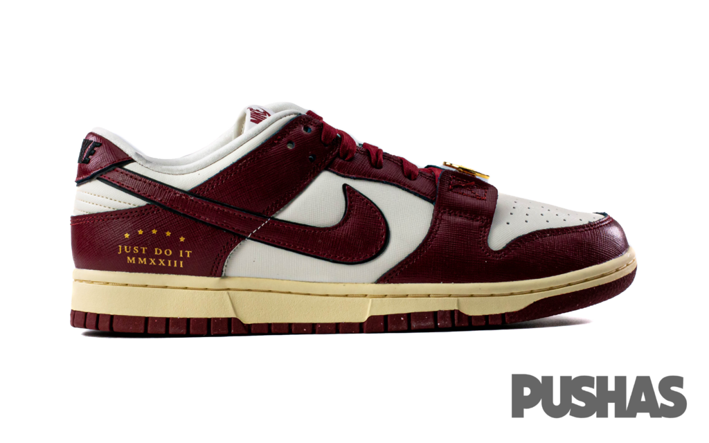 Nike Dunk Low SE 'Just Do It Sail Team Red' Women's Sneakers (2023) - Stylish Casual Shoes for Women, Perfect for Everyday Wear, Street Fashion & Gym Workouts