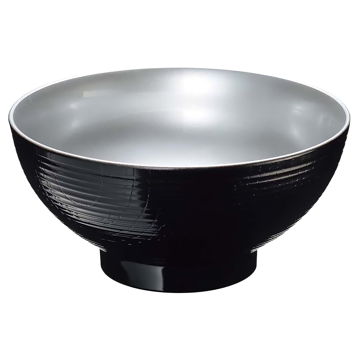 EBM PET Resin Noodle Bowl 17.8cm (7 Inches) - Microwave & Dishwasher Safe Asian Soup Bowl for Ramen, Pho, Udon - BPA-Free Plastic Dinnerware for Home & Restaurant Use
