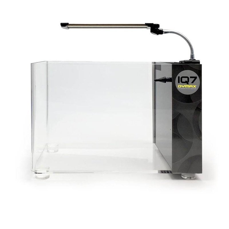 Dymax IQ7 Mini Acrylic Aquarium 18L - Compact Desktop Fish Tank for Betta, Shrimp & Small Fish | Perfect for Home, Office & Dorm Decor