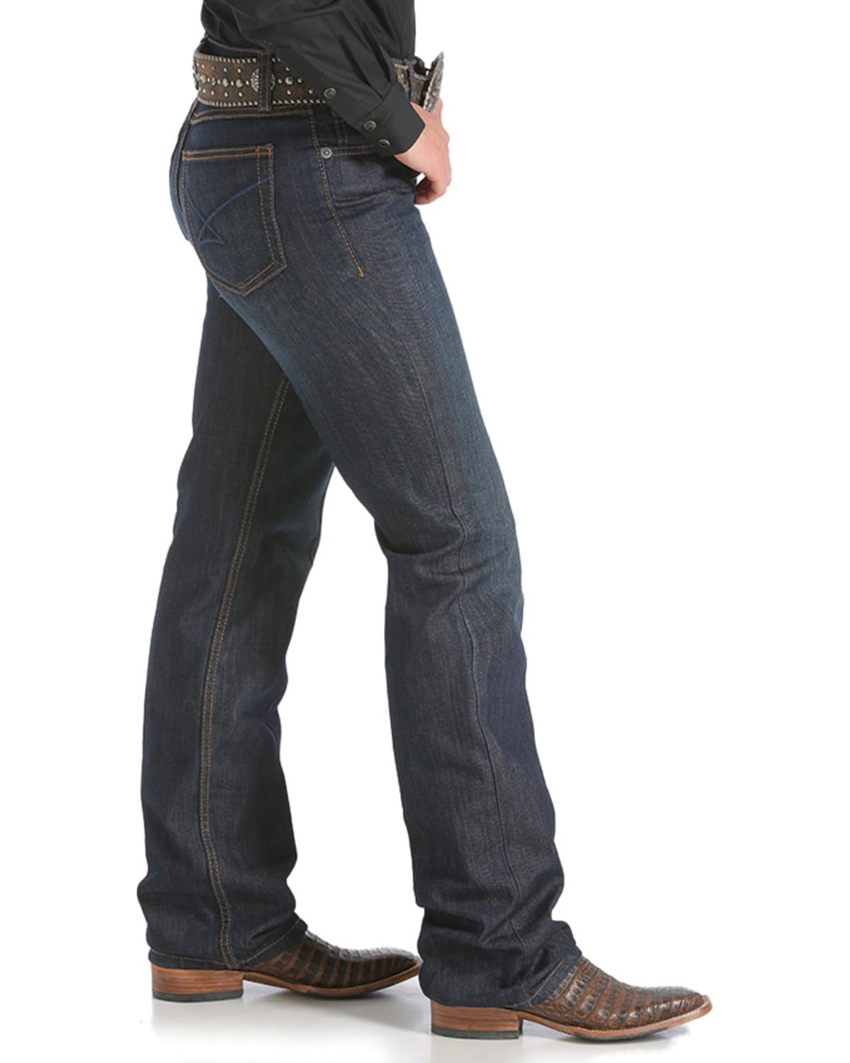 Cinch Western Denim Jeans for Women - Jenna 15 Regular Dark Wash MJ80152071 | Comfortable Cowgirl Style Jeans for Riding, Work & Everyday Wear