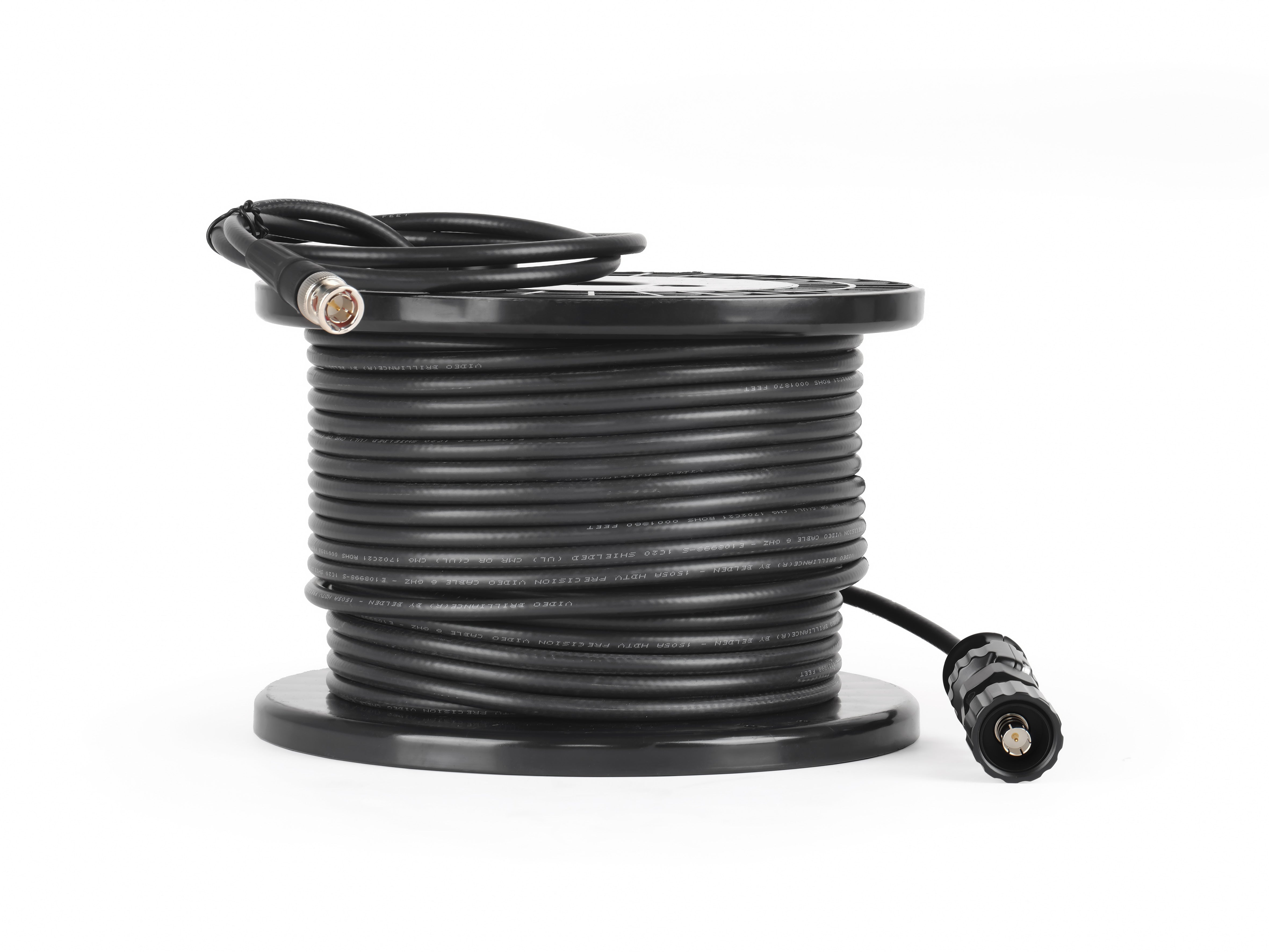 45m SDI Surface Monitor Cable - High-Quality SDI Bulkhead to Surface Monitor Connection for Land Use - Perfect for Outdoor Broadcasting, Live Events, and Studio Monitoring