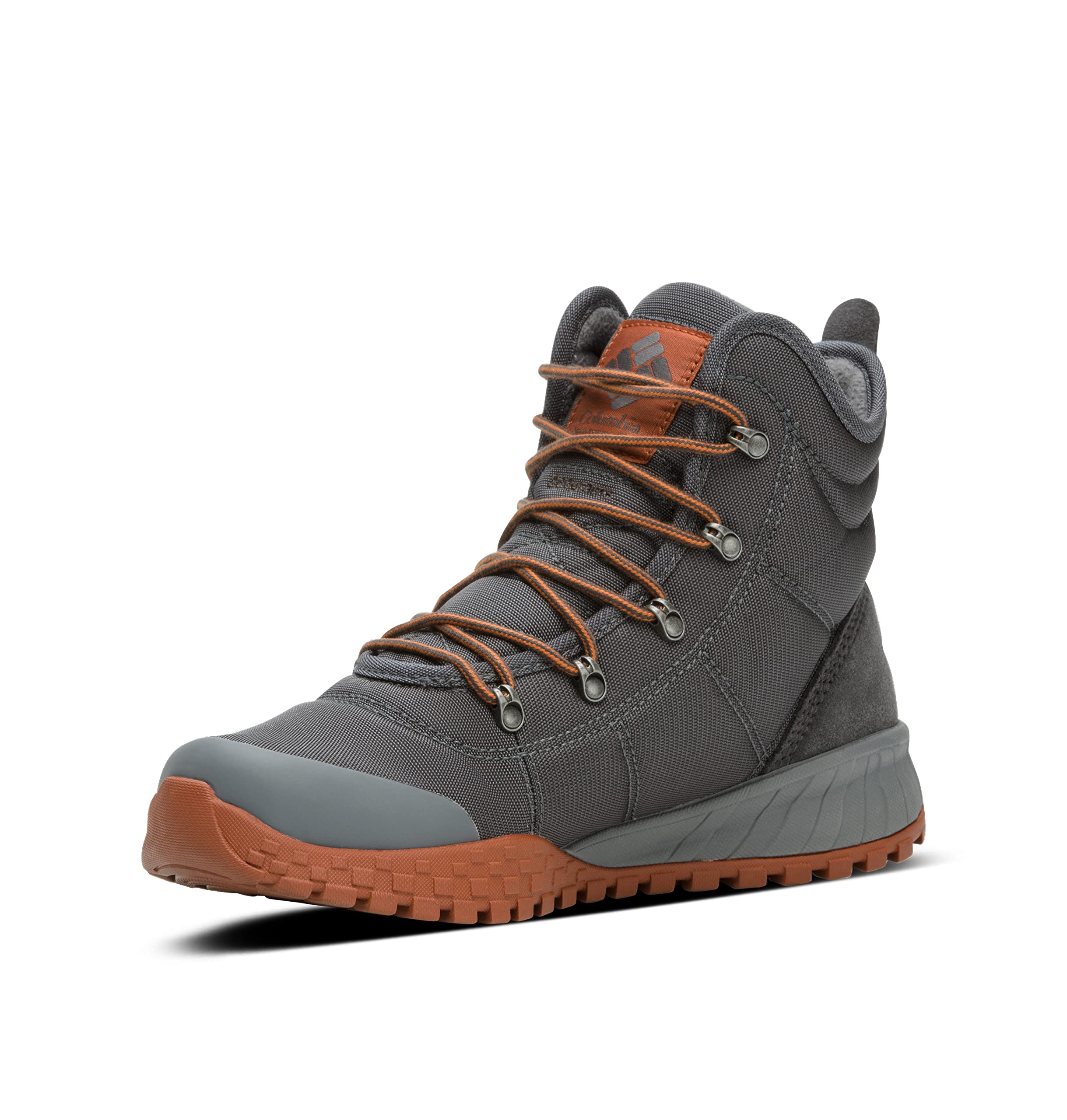 Columbia Men's Fairbanks Omni-Heat Waterproof Winter Ankle Boots - Insulated Hiking & Snow Boots for Cold Weather Outdoor Activities