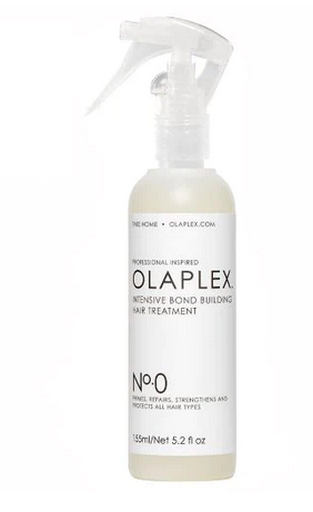 OLAPLEX NO. 0 Intensive Bond Building Hair Treatment - Repair Damaged Hair for Stronger, Healthier Locks | Perfect for Color-Treated, Bleached or Chemically Damaged Hair at Home Salon Use