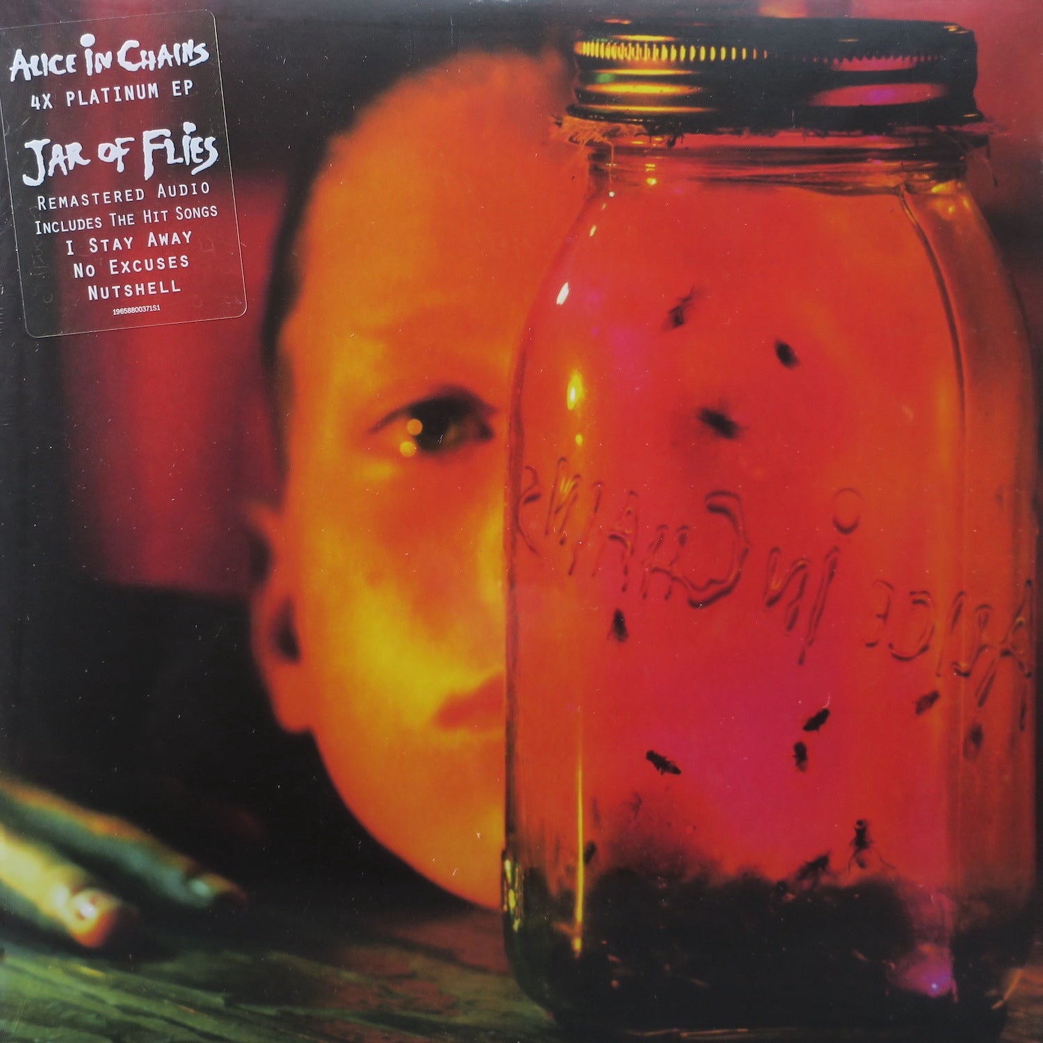 ALICE IN CHAINS 'Jar Of Flies' Vinyl Record LP - Limited Edition 180g Audiophile Pressing for Music Collectors & Vinyl Enthusiasts - Perfect for Home Listening, Gifts & Music Collections