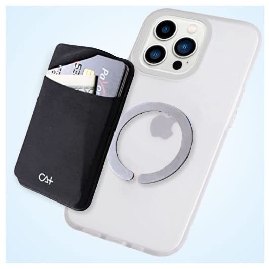 6 PCS Magnetic Adhesive Ring Stickers for iPhone 12/13/14 Series - Magsafe Converter for Wireless Charging - Upgrade Any Phone Case to Magnetic (Perfect for Car Mounts, Wireless Chargers & DIY Projects)
