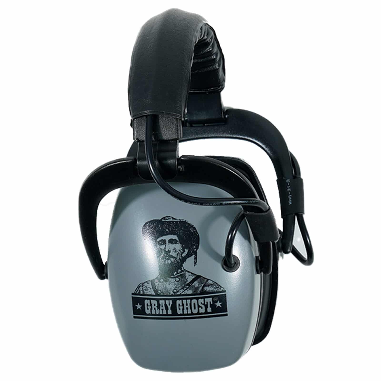 DetectorPro Gray Ghost NDT Headphones with 1/8