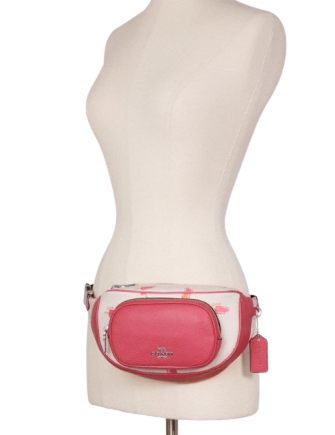 Coach Court Belt Bag with Popsicle Print - Stylish Crossbody Bag for Women | Perfect for Casual Outings, Travel & Everyday Use