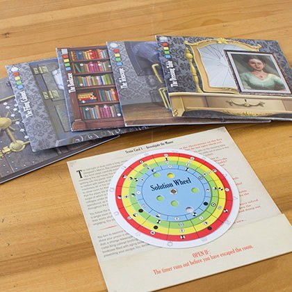 Escape the Room Board Game: Mystery at Stargazer's Manor - Family Game Night Adventure & Team Building Activity for Adults & Teens