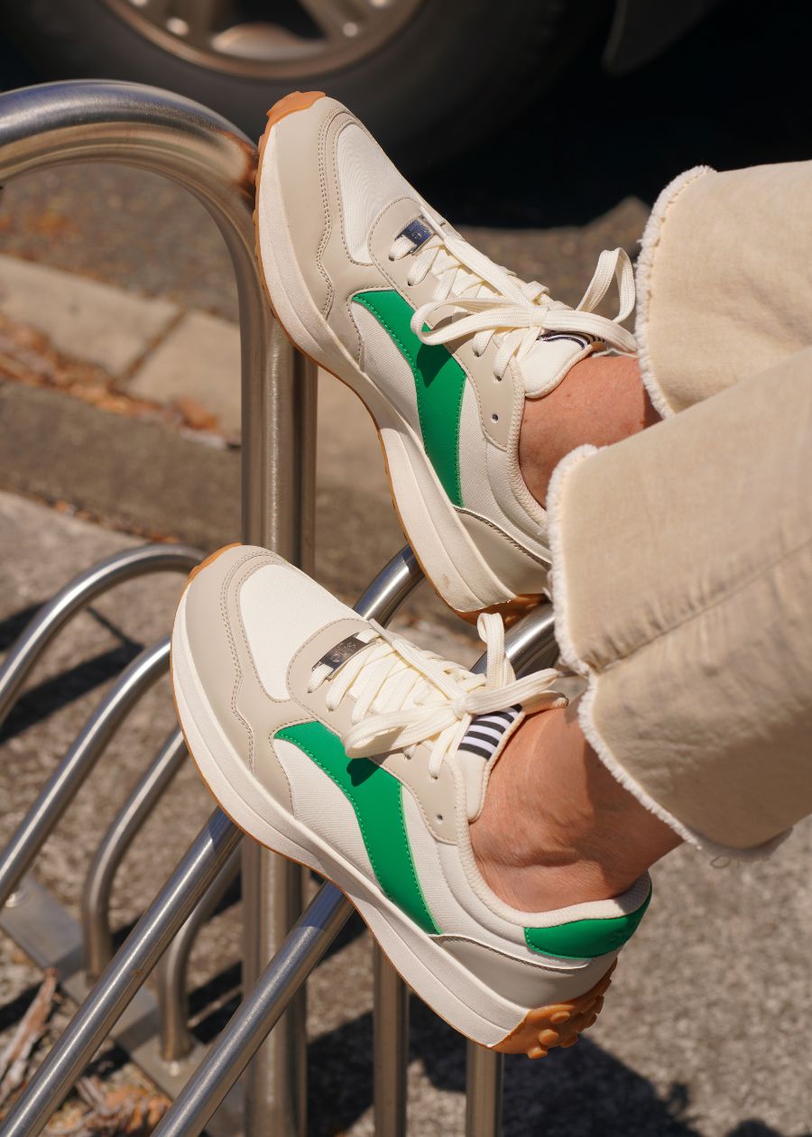 Tan/Green