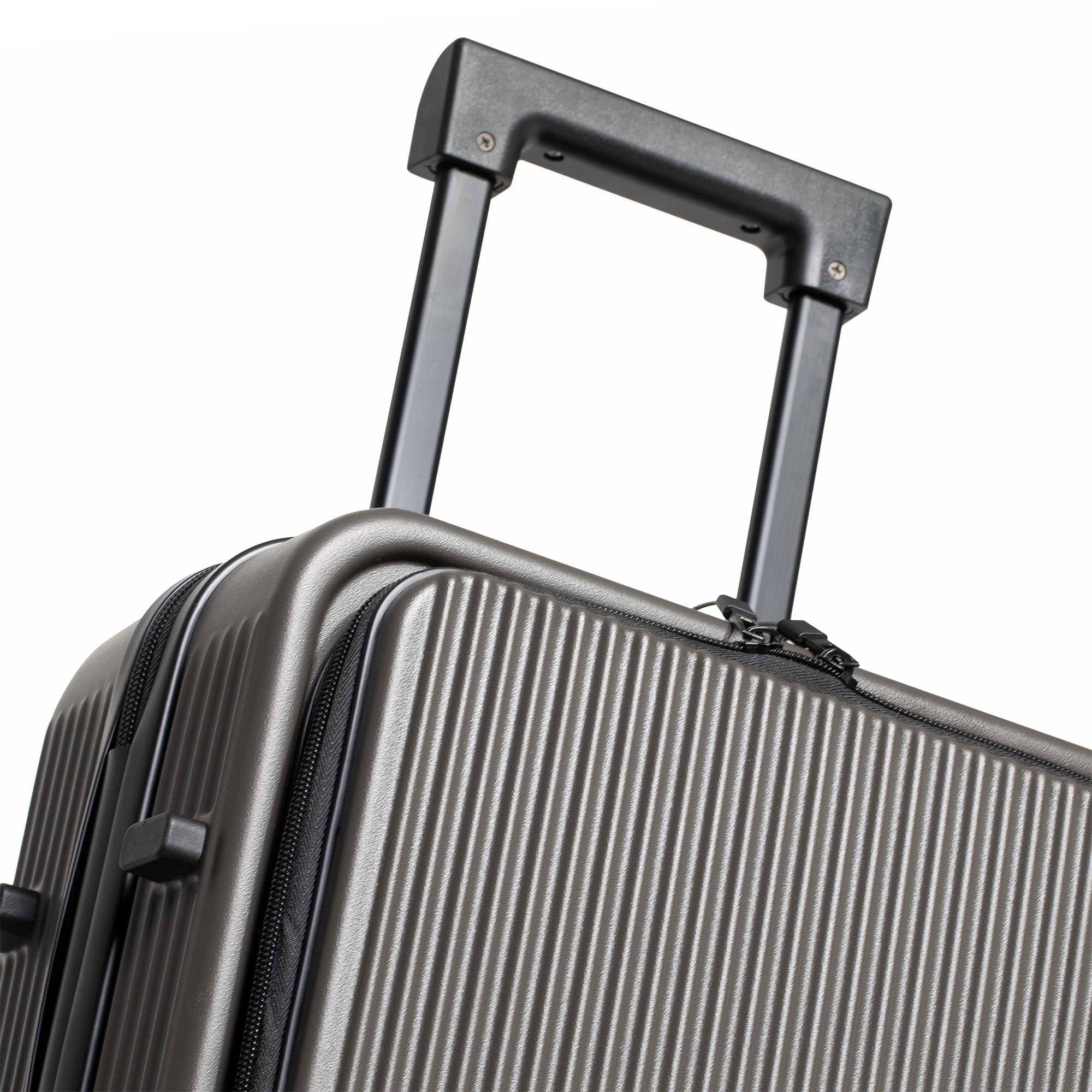 Dellonda 20-Inch Carry-On Luggage with Laptop Compartment, TSA Approved Dual Locks, USB Charging Port & 360° Spinner Wheels - Perfect for Business Travel & Weekend Getaways (Model DL157)