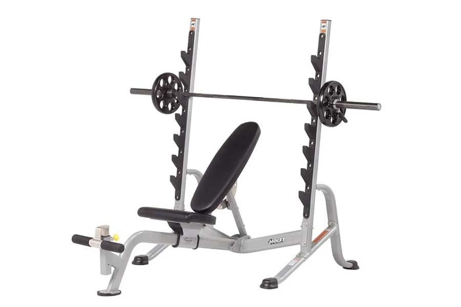 Hoist HF OPT 4000 02 Preacher Curl Attachment for Cable Machines - Perfect for Arm Workouts & Bicep Training at Home or Gym