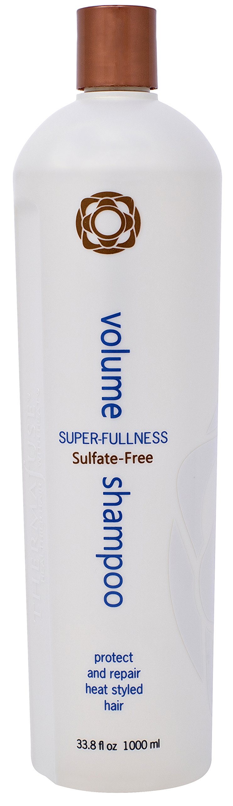 Thermafuse Volume Shampoo for Fine Hair - 33.8oz Thickening & Volumizing Formula - Sulfate-Free for Daily Use - Perfect for Thin, Flat Hair at Home or Salon