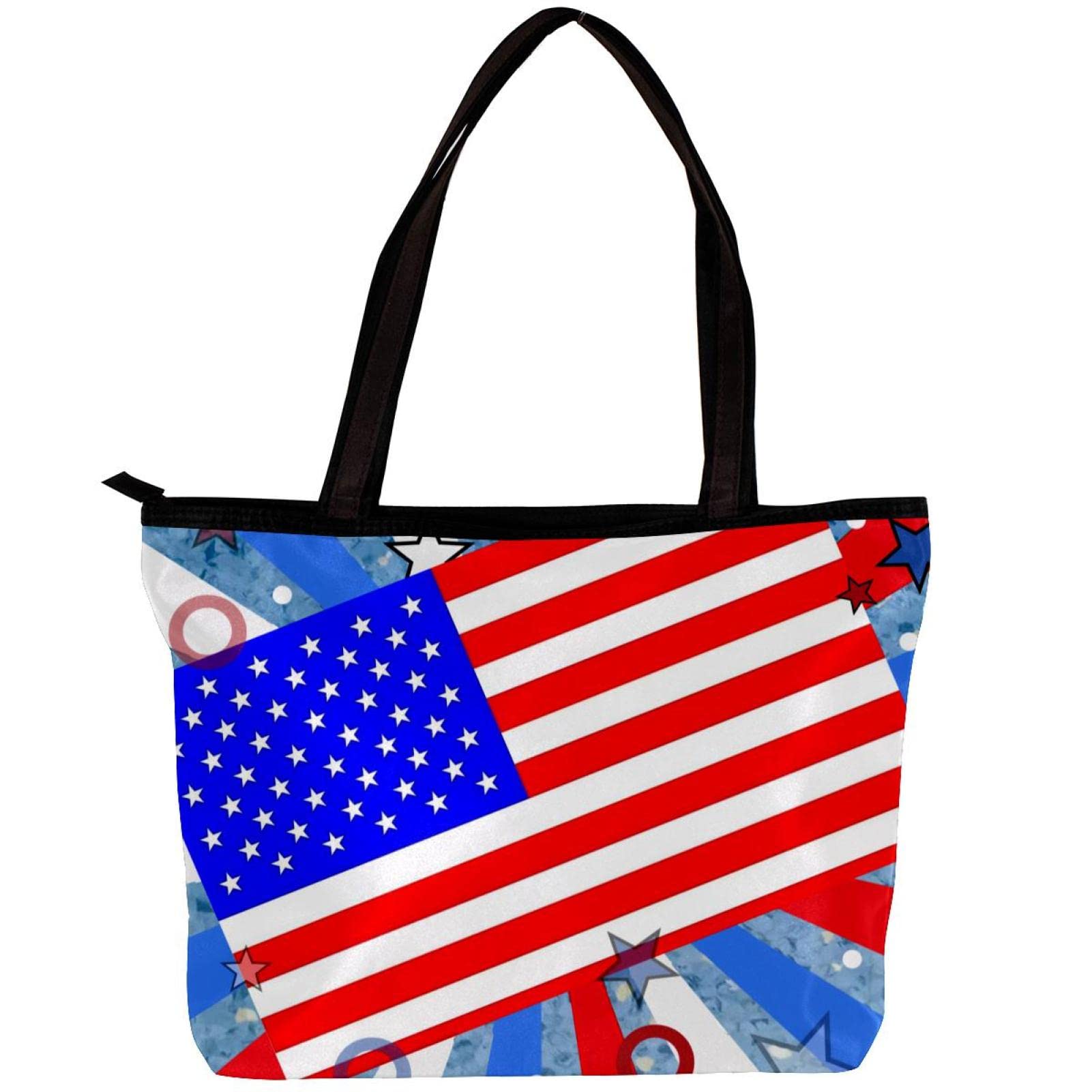 Stylish Women's Octopus Print Tote Shoulder Bag with Inner Pouch - Perfect for Work, Travel & Beach Day Essentials