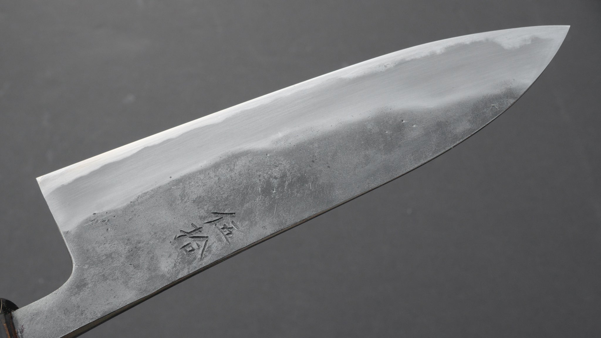 Premium Jiro Tsuchime Wa Santoku Knife 165mm - Japanese High Carbon Steel Blade with Taihei Tagayasan Wood Handle (#050) - Perfect for Slicing, Dicing & Chopping Vegetables, Meat & Fish in Professional & Home Kitchens