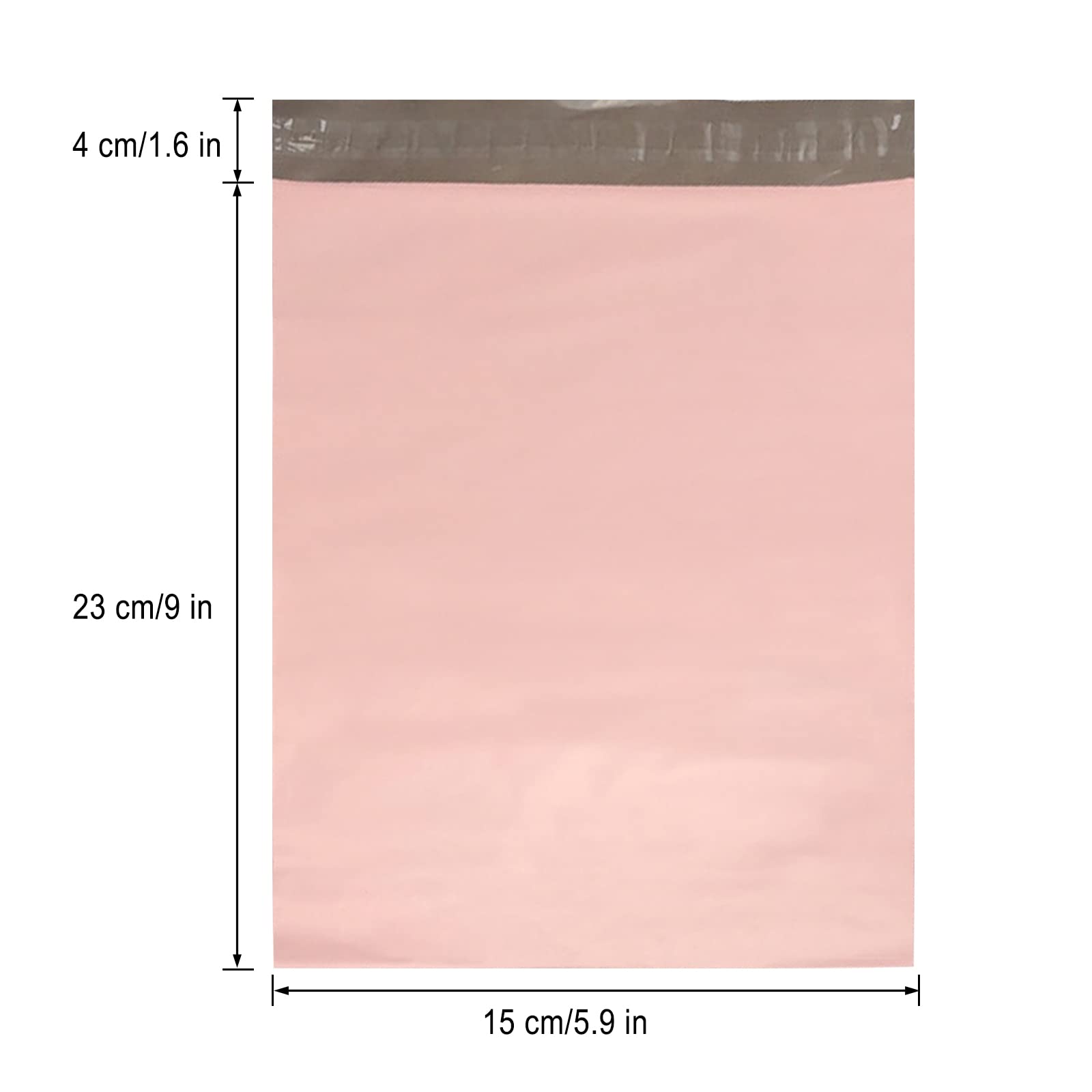 Disposable Sanitary Napkin Bags for Women - 100 Count Pink Feminine Hygiene Disposal Bags with Self-Sealing Closure | Odor Control & Privacy Protection | Perfect for Travel, Work, and Public Restrooms