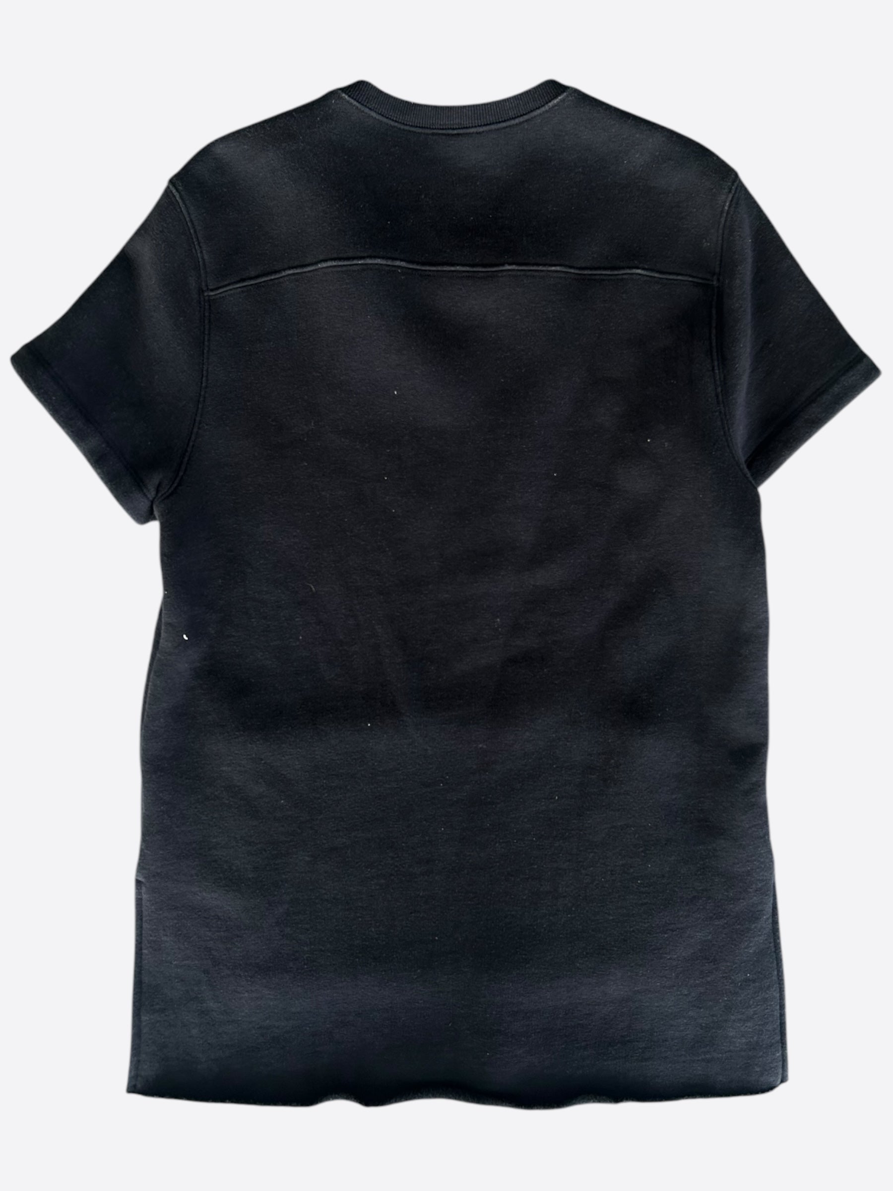 Chrome Hearts Black Leather Triple Cross Sweater T-Shirt | Gothic Fashion | Streetwear Style | Perfect for Casual Wear & Night Out