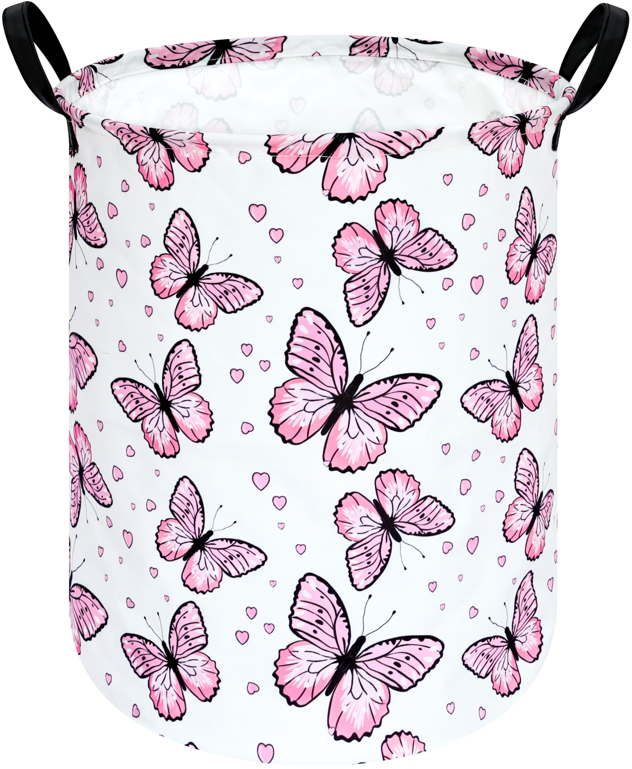 Extra Large Canvas Laundry Basket with Handles - Durable Storage Bin for Baby Nursery, Kids Toys, Clothes & Home Organization - Perfect for Boys, Girls, Bedroom, Office & Gift Giving