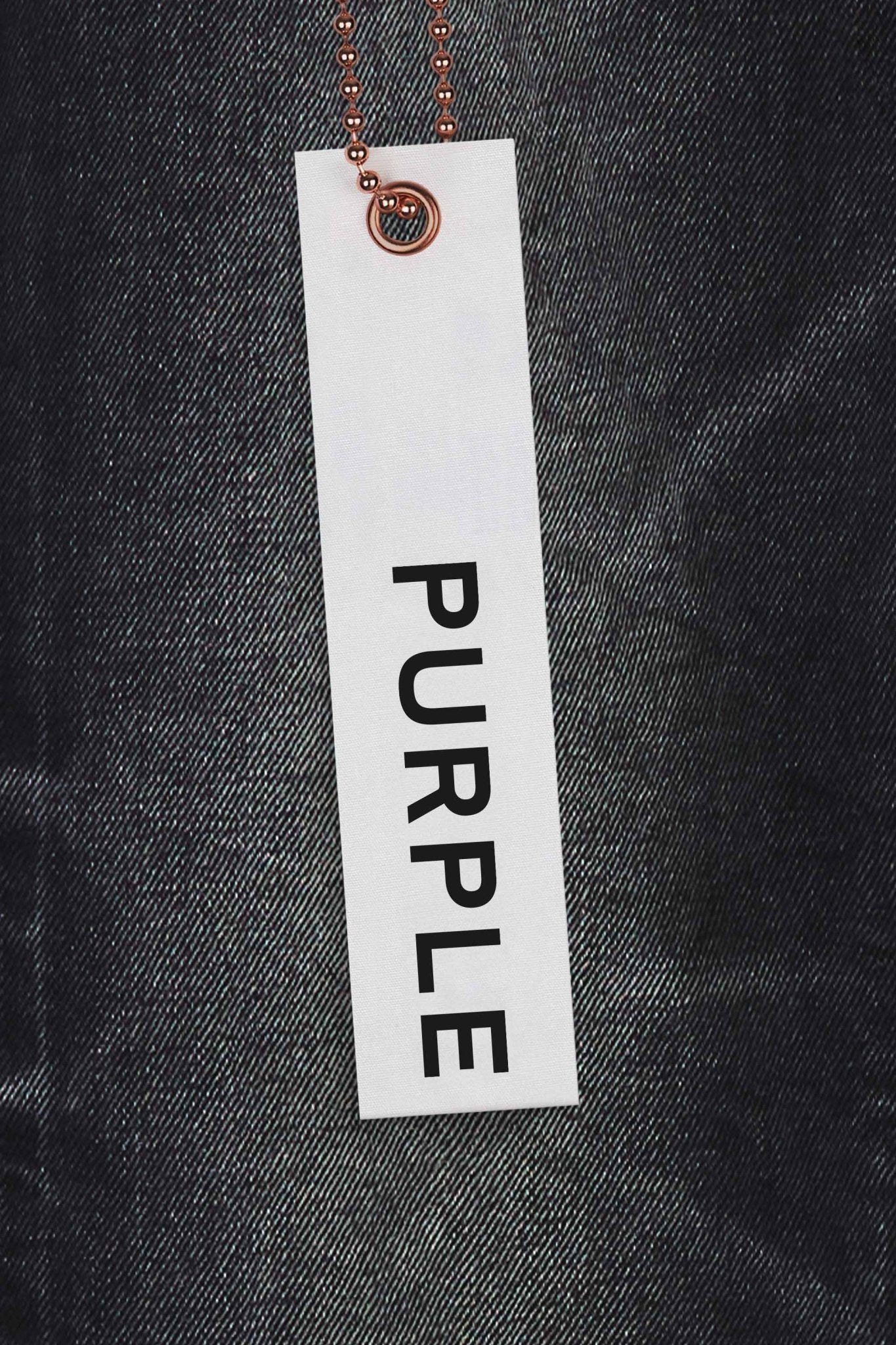 Purple Brand P001 SHGA Black Skinny Highgate Jeans for Men - Slim Fit Stretch Denim Pants for Casual & Night Out