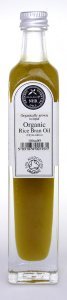 Organic Rice Bran Oil (Oryza Sativa) - 23 Liters Cold Pressed, Unrefined, High Smoke Point Cooking Oil by NHR Organic Oils - Perfect for Frying, Baking & Healthy Cooking