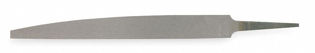 8-Inch Smooth Knife File - High-Quality American Made for Sharpening, Woodworking & Metalworking Tools