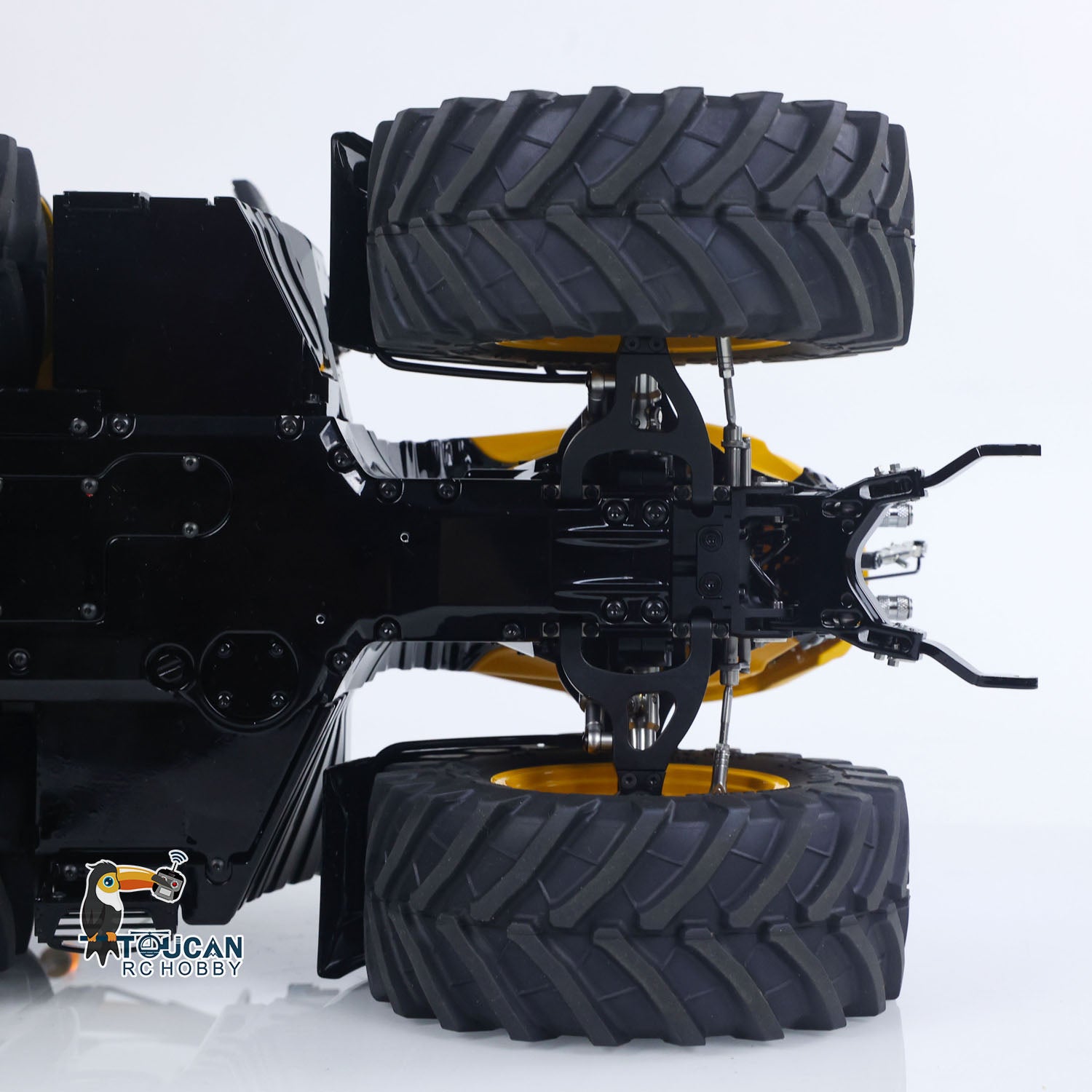 1/14 Scale LESU 4x4 RC Hydraulic Tractor Truck - 90% Metal Construction, RTR with PL18EV Lite Radio, Realistic Smoke & Sound Effects - Perfect for Farm Simulation, Off-Road Play and RC Hobby Enthusiasts