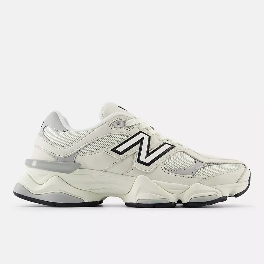 9060 Sneakers for Men & Women - Sea Salt, Rain Cloud & Black Colorways - Comfortable Running Shoes for Jogging, Walking & Casual Wear