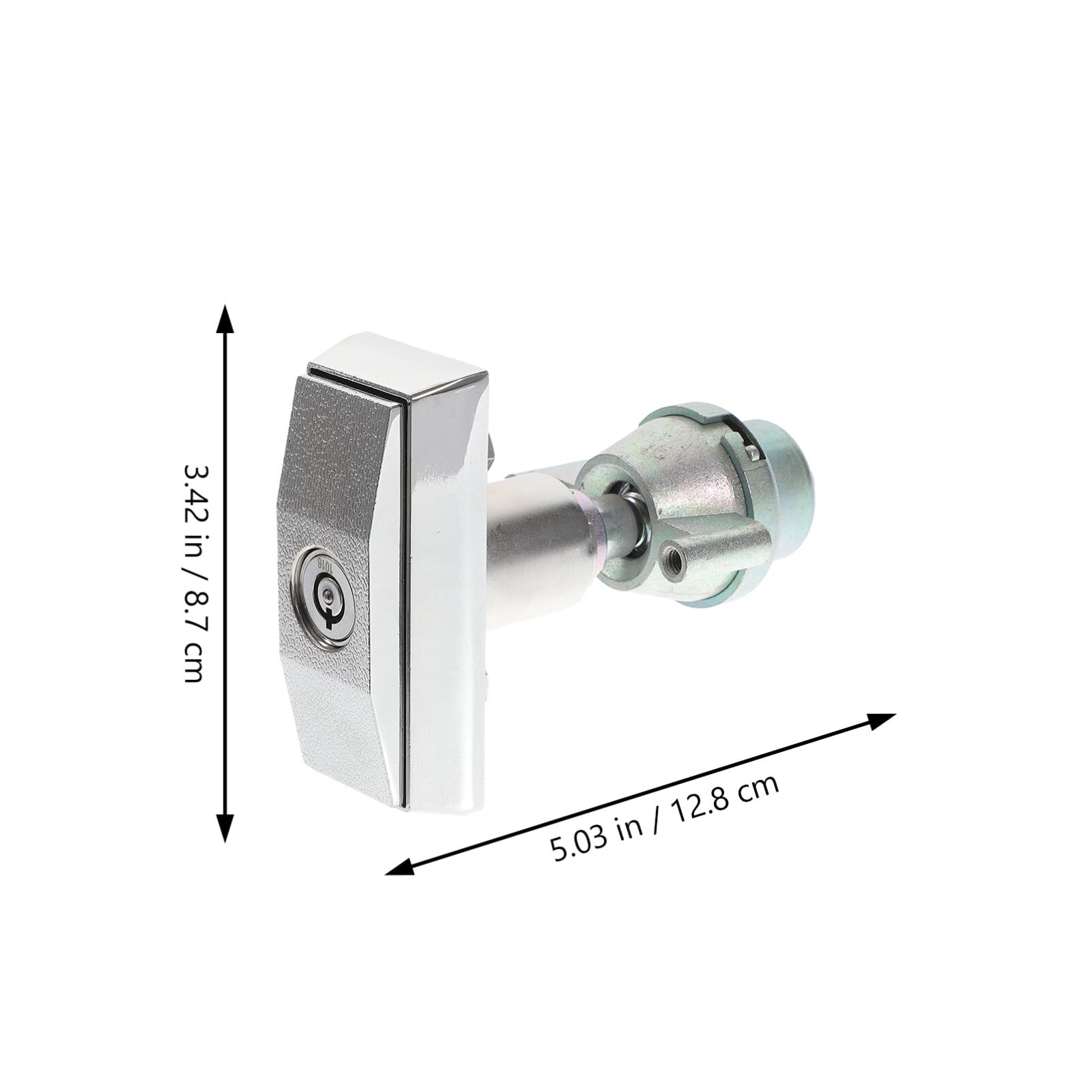 High Security T-Handle Vending Machine Lock with 2 Keys - Zinc Alloy Soda/Snack Machine Lock for Candy, Beverage & ATM - Durable Commercial Use for Retail Stores, Arcades & Outdoor Kiosks