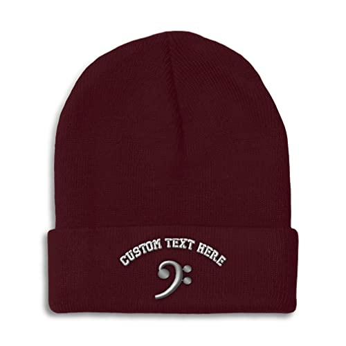 Burgundy Personalized Text Here