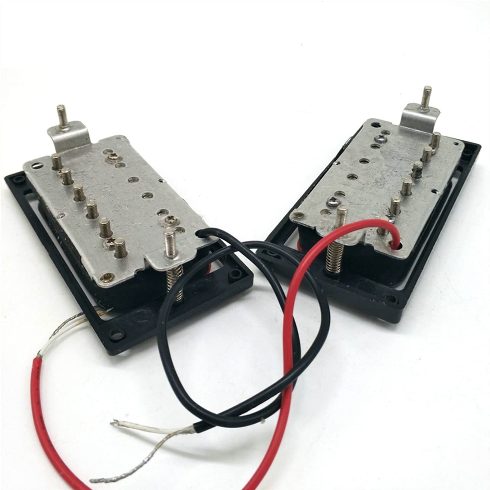 Premium Humbucker Guitar Pickup Set - Double Coil Neck & Bridge Pickups for Electric Guitar Replacement - Perfect for Rock, Metal & Blues Performances