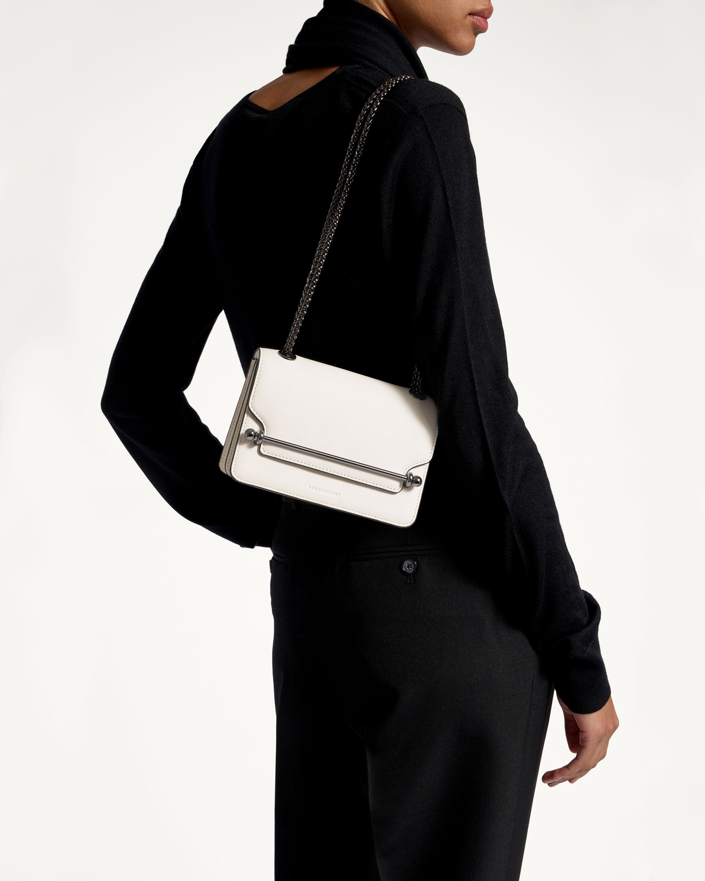 East West Mini White Crossbody Bag - Stylish & Compact Purse for Women | Perfect for Everyday Use, Travel, and Casual Outings