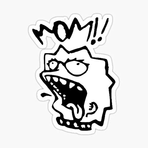 Lil Peep Inspired Lisa Tattoo Stickers - Waterproof Vinyl Decals for Cars, Laptops, Walls & Trucks - Perfect for Car Windows, Bedrooms, Gaming Setups & Personalizing Devices