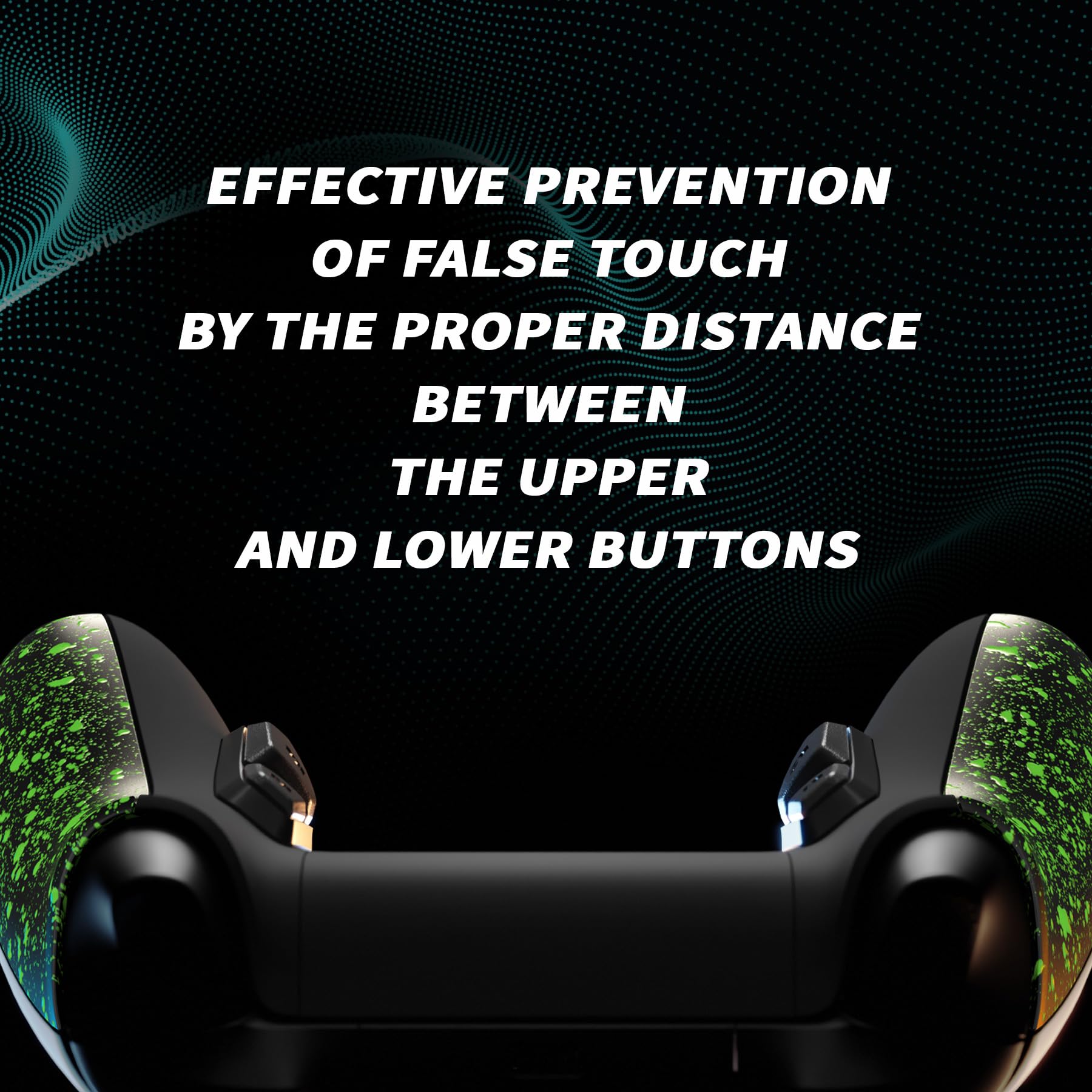 eXtremeRate VICTOR X Remap Kit for Xbox Series X/S Controller - 6 Profiles, Back Cover, Grip & 4 Back Buttons for Xbox Series X/S Joystick Model 1914 (Controller Not Included) - Non-Slip Green - Perfect for Competitive Gaming & Enhanced Gameplay