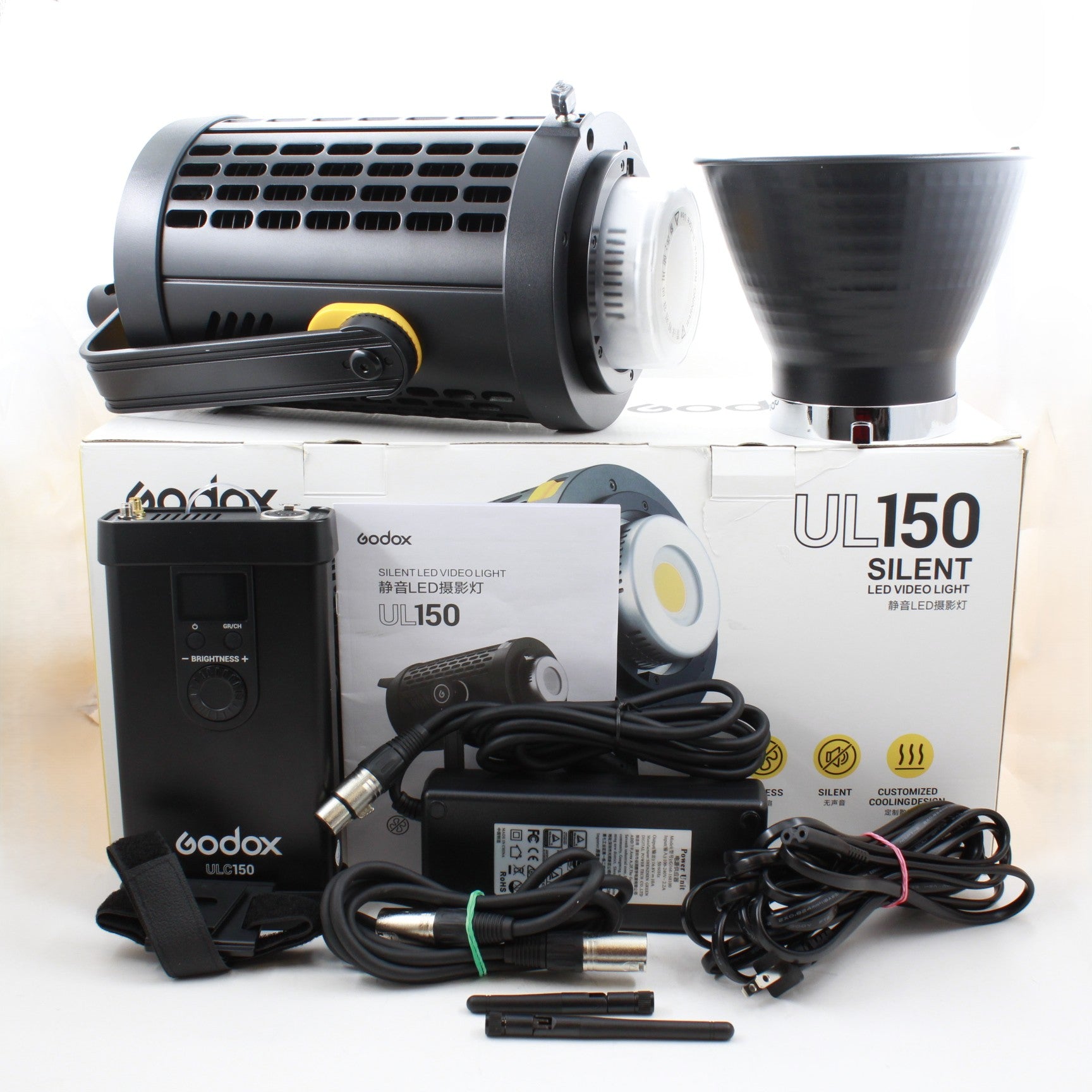 Godox UL150 150W Silent LED Video Light Panel - Open Box - Perfect for YouTube, Film, Photography & Studio Lighting