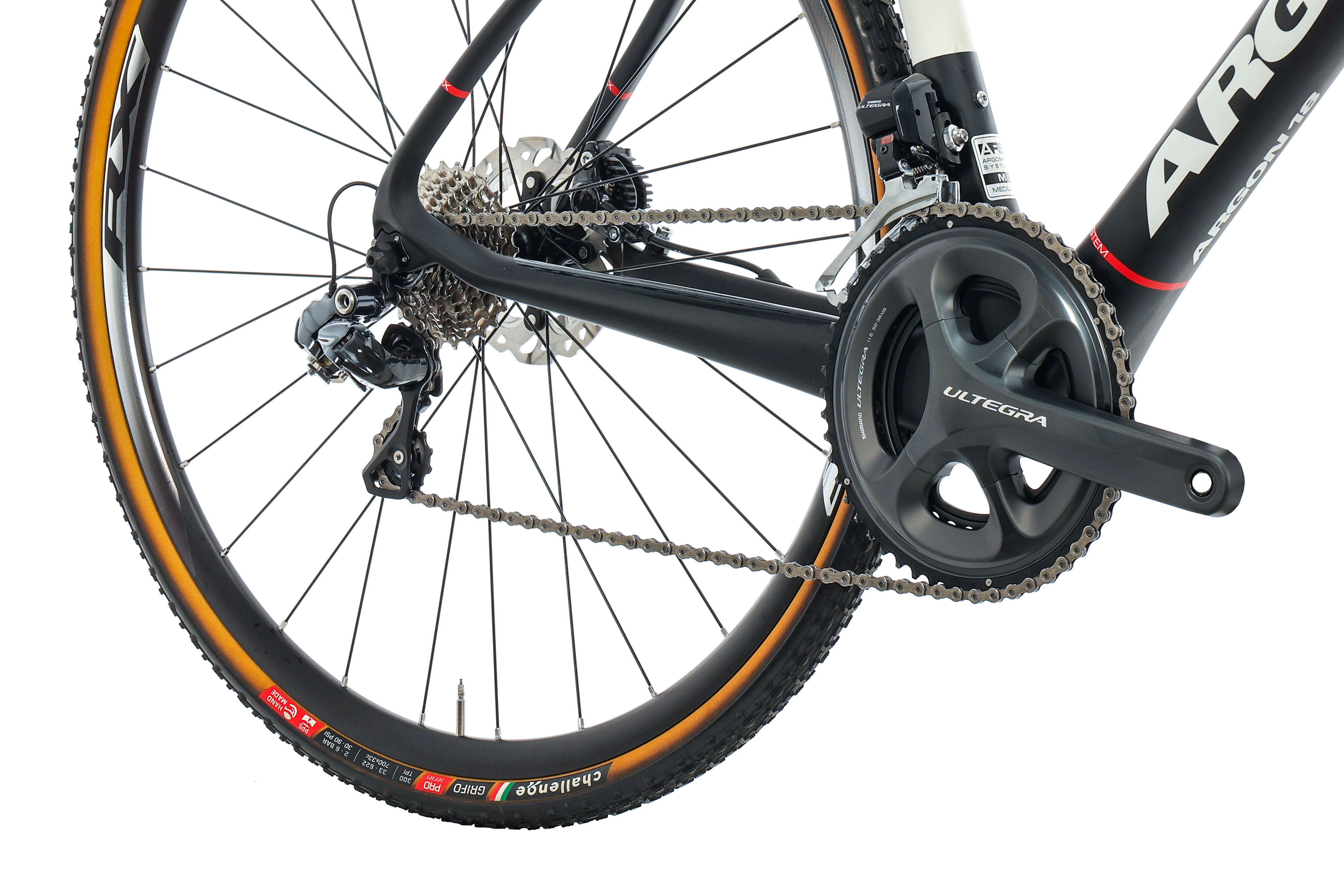 Argon 18 Krypton Xroad Road Bike - Lightweight Carbon Frame, Shimano 105 Groupset (2017 Model, Medium Size) | Perfect for Road Racing, Endurance Cycling & Commuting