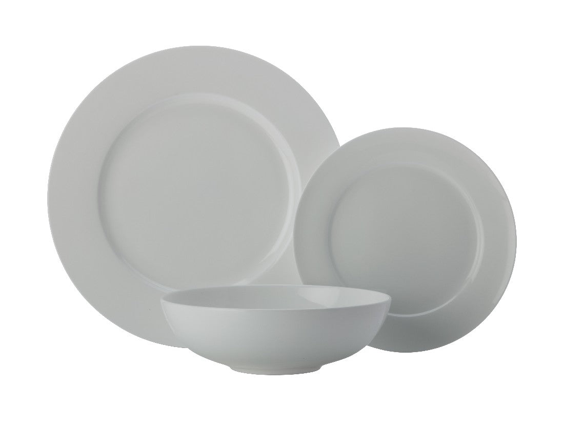Maxwell & Williams Cashmere Classic Villa Rim 12-Piece Dinner Set - Elegant Porcelain Tableware for Fine Dining & Entertaining - Perfect for Weddings, Anniversaries & Special Occasions