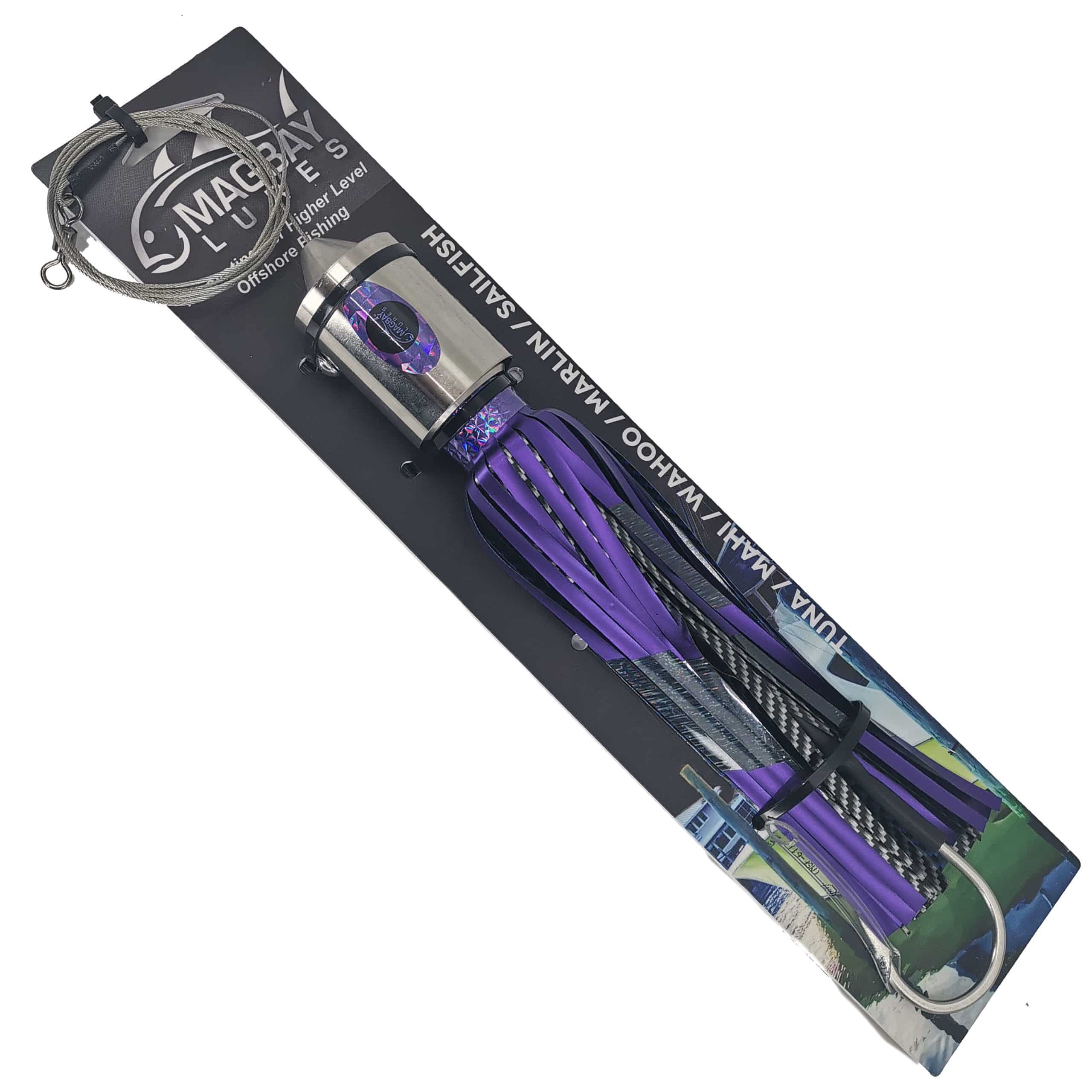MagBay El Sincero Wahoo Trolling Lures - Premium Saltwater Fishing Lures for Wahoo, Tuna & Mahi - Perfect for Offshore Trolling & Deep Sea Fishing Adventures