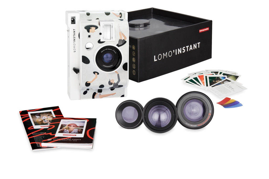 Lomo’Instant Camera and Lenses Gongkan Edition - Retro Instant Film Camera with Creative Lenses for Photography Enthusiasts - Perfect for Travel, Parties, and Artistic Shots