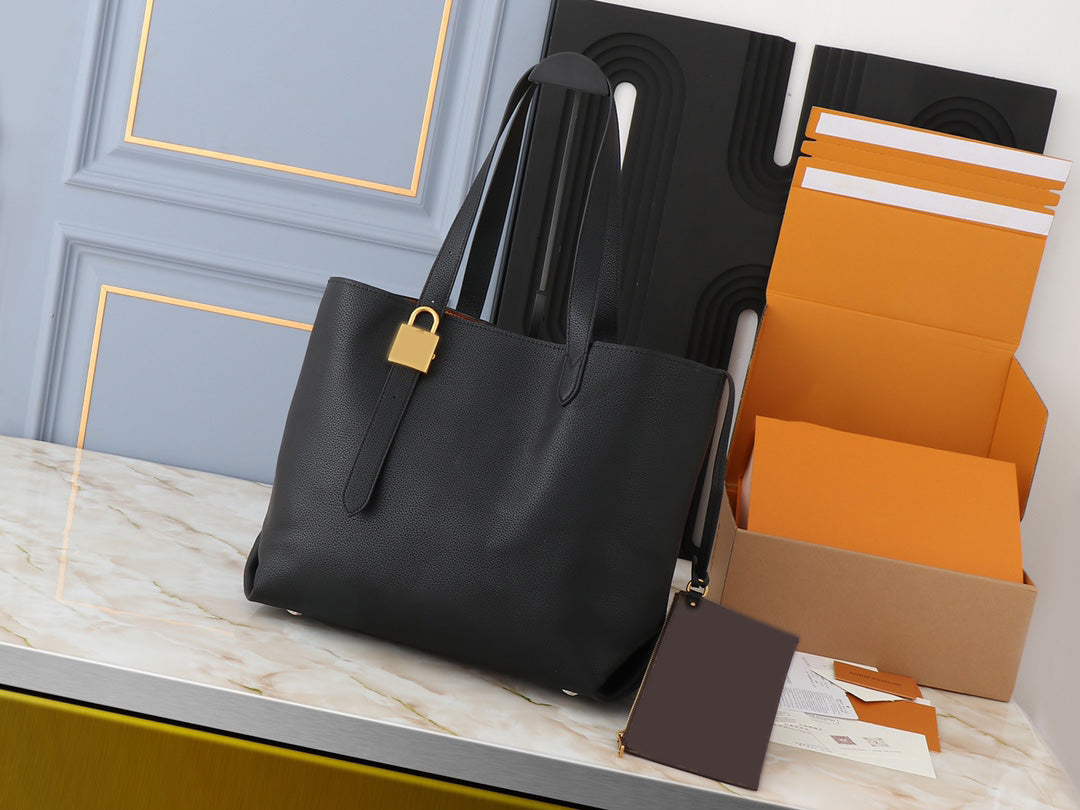Premium Soft Leather Tote Bag for Women - Stylish & Durable Handbag for Work, Travel & Everyday Use