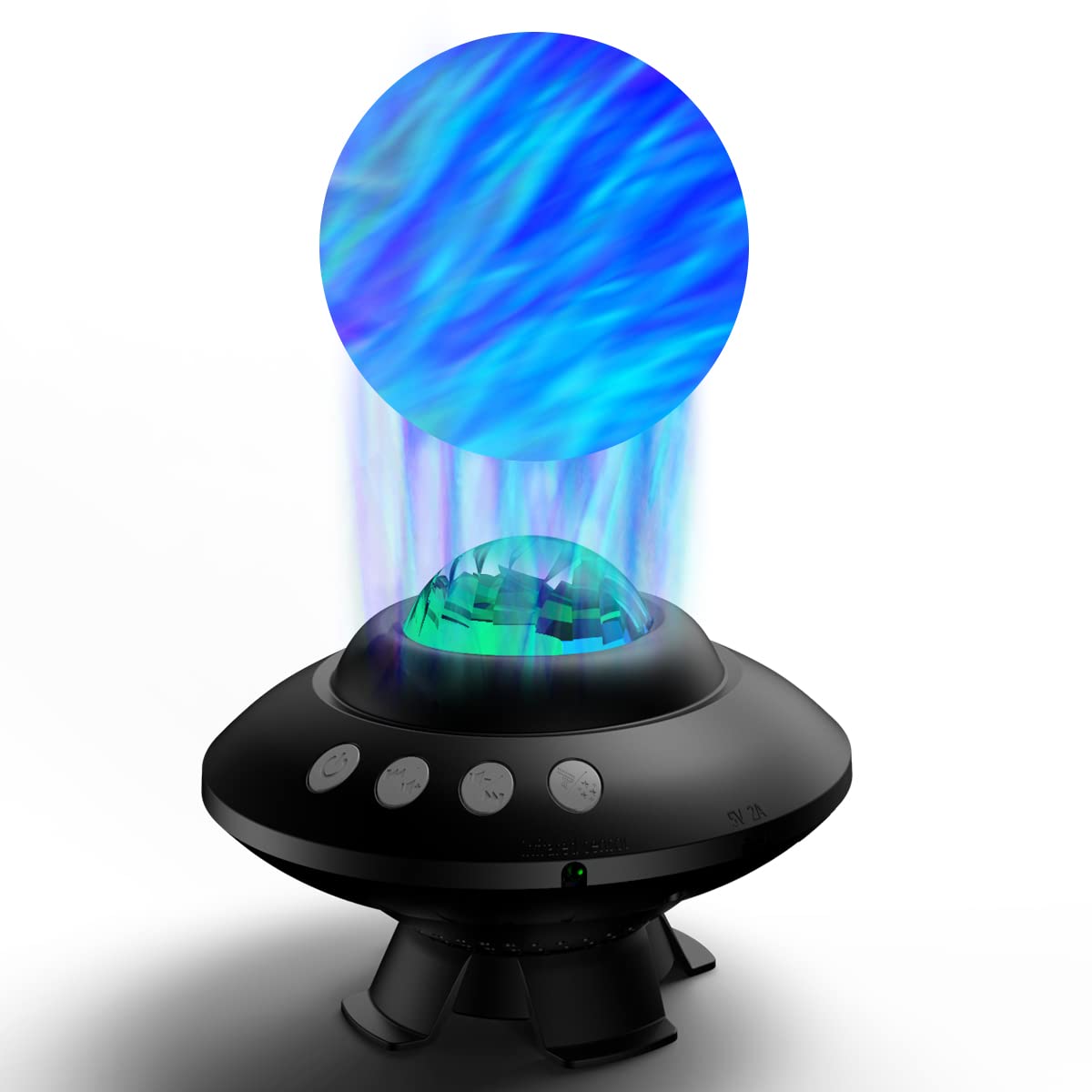 Galaxy Projector Star Light with Bluetooth Speaker & Remote Control - Star Projector Night Light for Bedroom, Kids Room, Meditation & Relaxation with Timer & Aurora Effects
