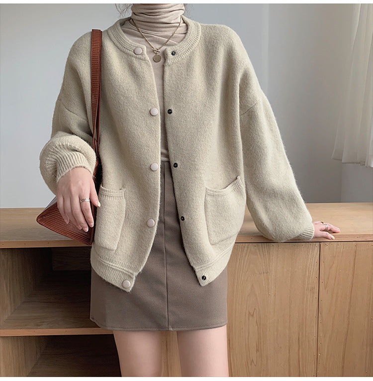 Women's Stylish Cardigan Sweater - Soft & Comfortable Knitwear for Casual Wear, Office & Layering