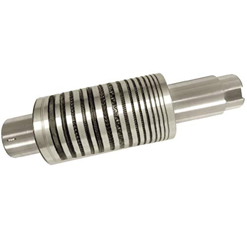 80mm Rolling Mill Pattern Roll Design #56 (0.7-3.0mm) | Jewelry Making, Metal Crafting & DIY Projects | Professional Metalworking Tool for Goldsmiths