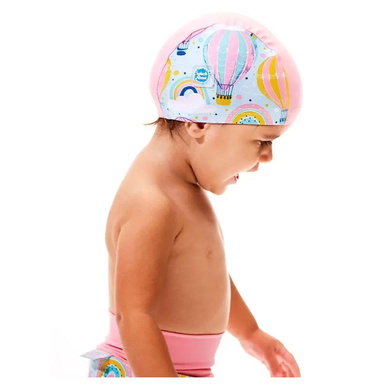 Kids Swim Hats with Cute Duck Designs - 2 Pack Waterproof Swimming Caps for Toddlers & Children | Perfect for Pool, Beach & Summer Water Activities