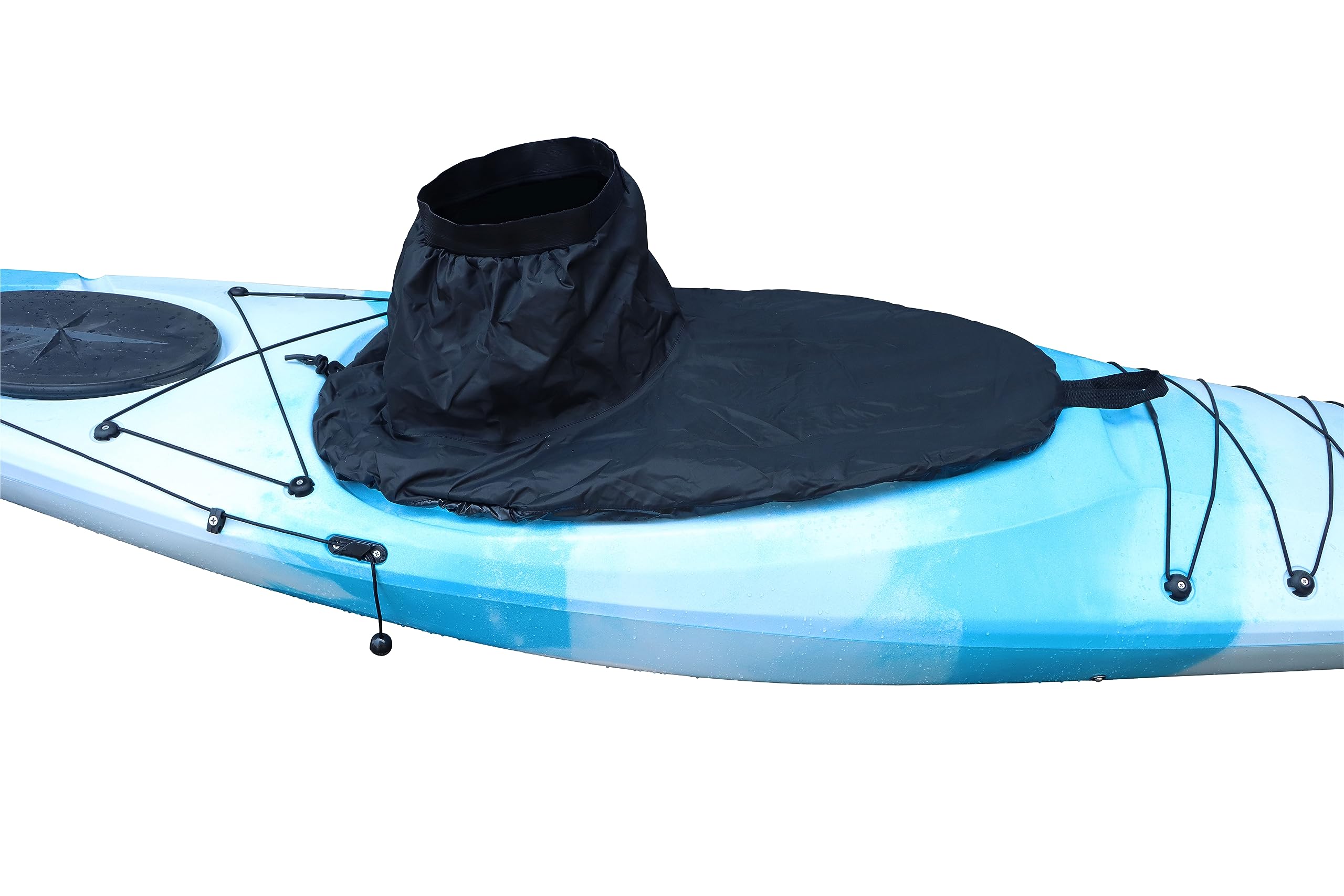 METER STAR Universal Waterproof Kayak Spray Skirt - Nylon Canoe & Kayak Skirt Cover with Wave Apron for Water Sports | Ideal for Kayaking, Canoeing & Outdoor Adventures