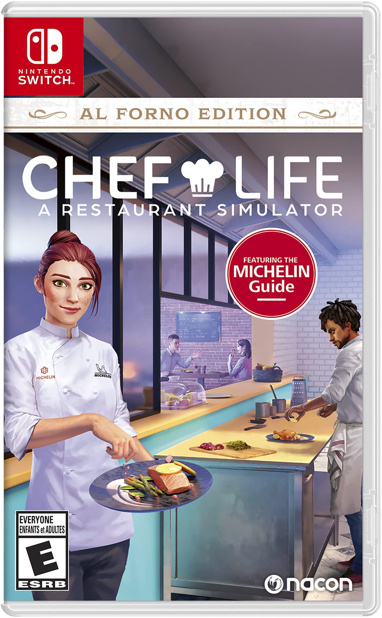Chef Life: A Restaurant Simulator - Al Forno Edition for Nintendo Switch | Cooking Game Simulation | Perfect for Aspiring Chefs & Restaurant Management Enthusiasts