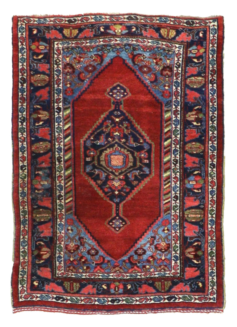 Handwoven Antique Bijar Tribal Rug - Traditional Persian Carpet JF8631 for Living Room, Bedroom & Home Decor