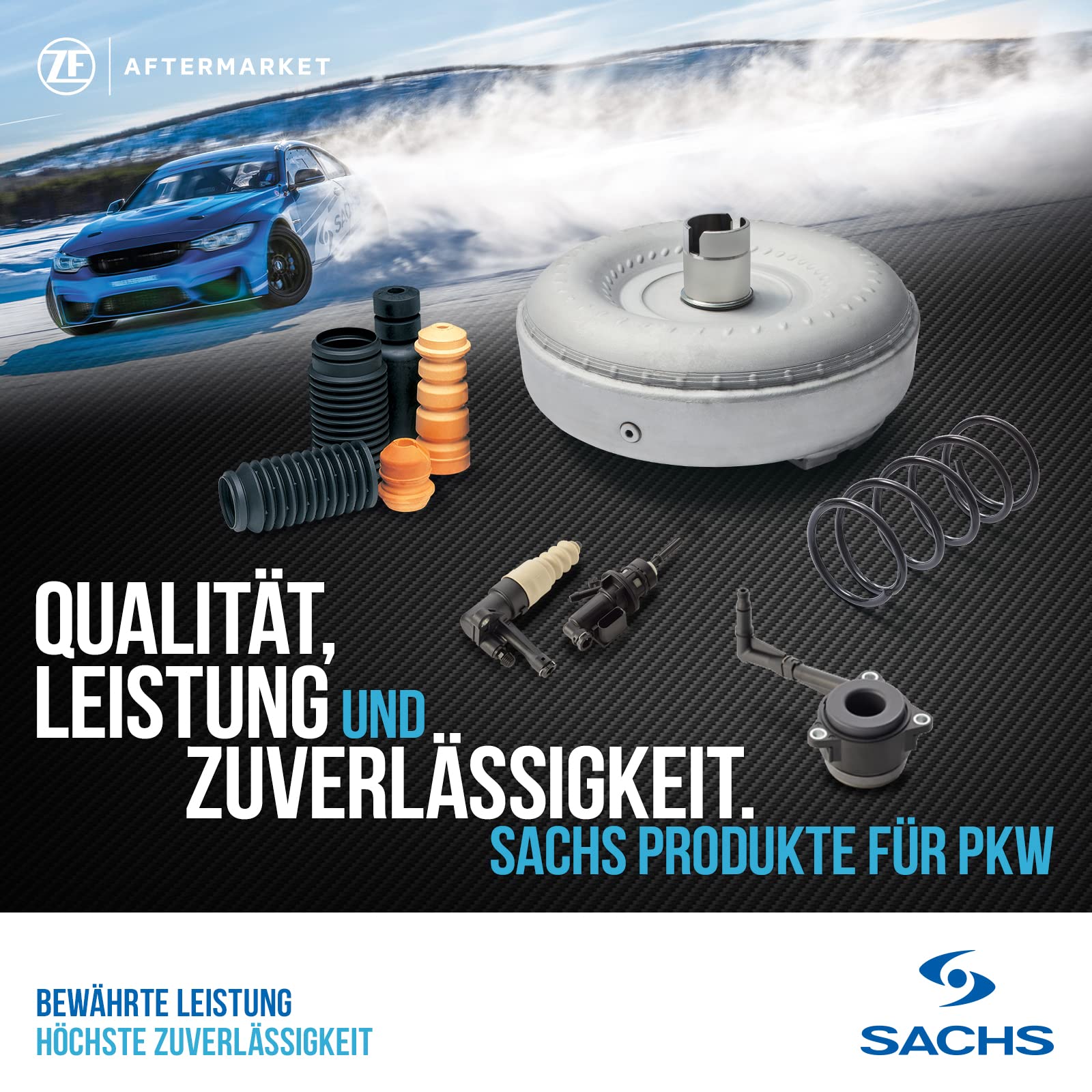 Sachs 900 018 Wheel Suspension Kit - Premium Quality Replacement Suspension for Smooth Ride | Perfect for BMW, Mercedes, Audi & More Luxury Vehicles | Ideal for City Driving, Highway Cruising & Performance Handling