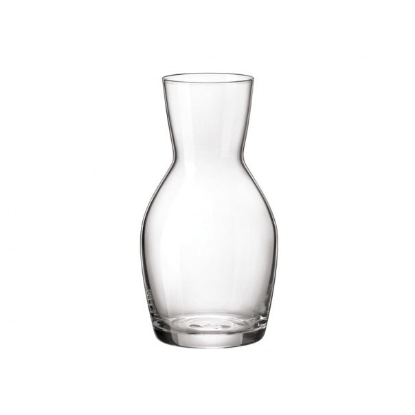 Bormioli Ypsilon 9.75 Oz Wine Carafe - Elegant Glass Decanter for Red & White Wine - Perfect for Home Dining, Parties & Gifts